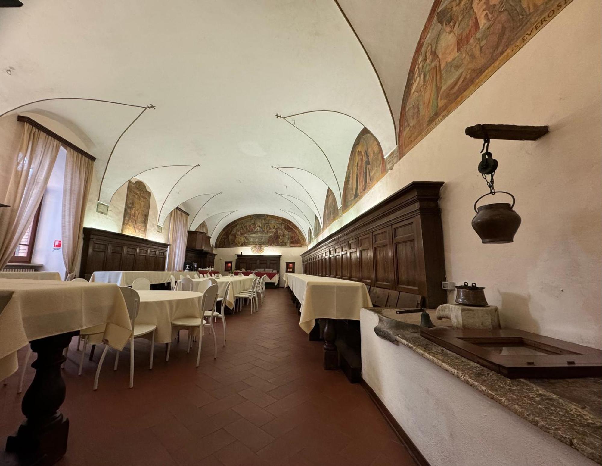 Hotel Monastero Ss. Annunziata Todi Exterior foto The refectory