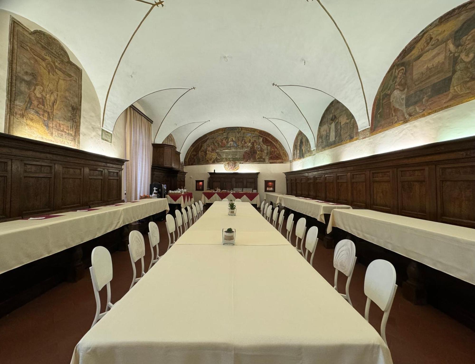 Hotel Monastero Ss. Annunziata Todi Exterior foto The refectory